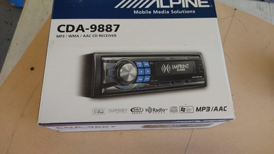 Alpine CDA-9887 CD Player, excellent condition
