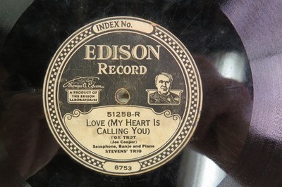 Stevens' Trio - EDISON 51258 - Love & Are You Lonely? - Fox Trots