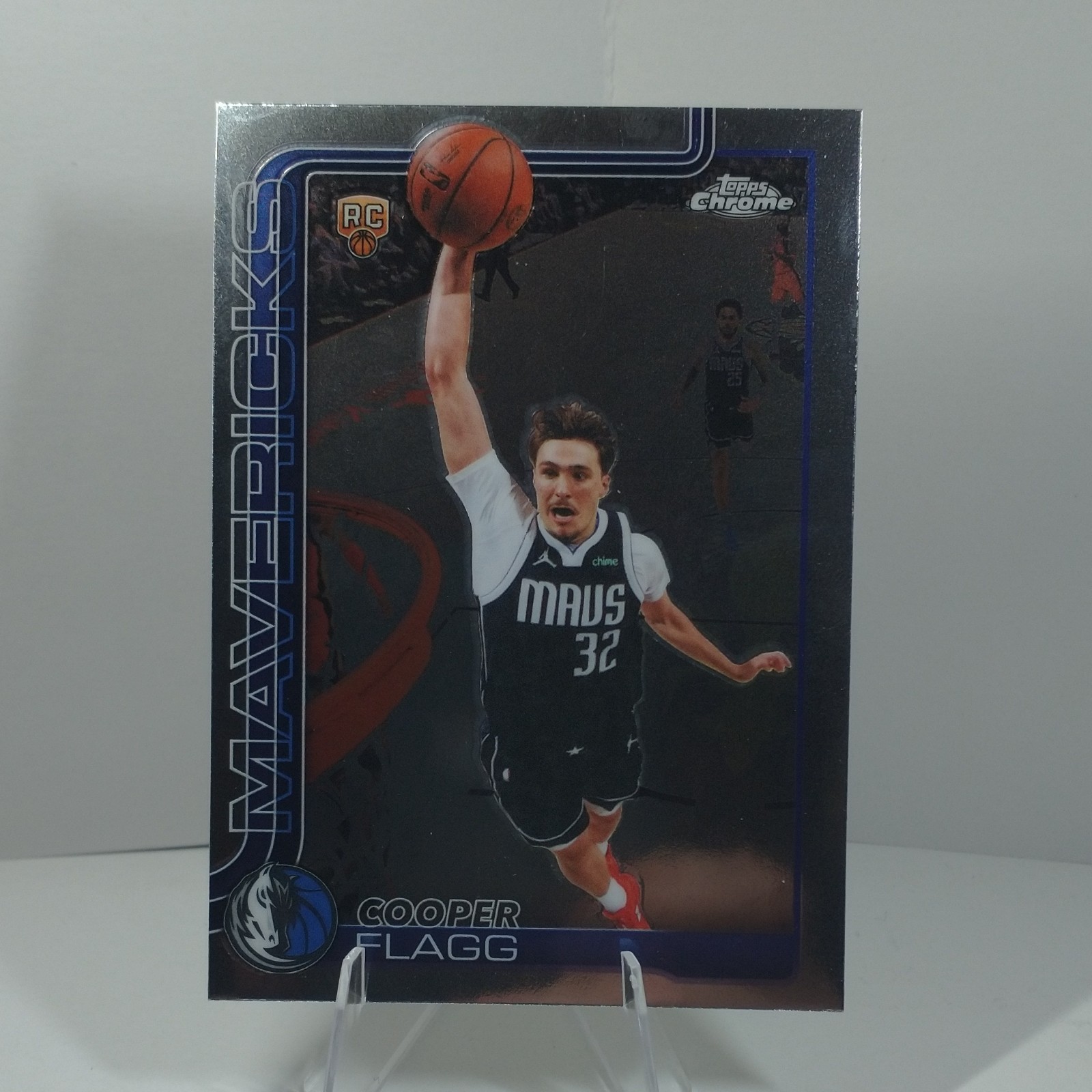 Topps Chrome 25-26 Update Cooper Flagg Dallas Mavericks RC Rookie Card #151