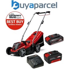 Einhell 33cm Cordless Lawnmower 18V Rotary PXC GE-CM 18/33 Li 4Ah 2.5Ah Battery