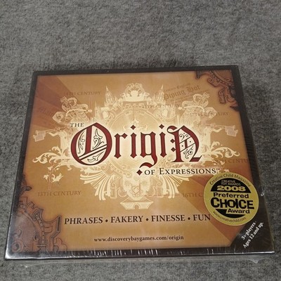 Discovery Bay Games The Origin of Expressions Board Game Unisex OS Brown New