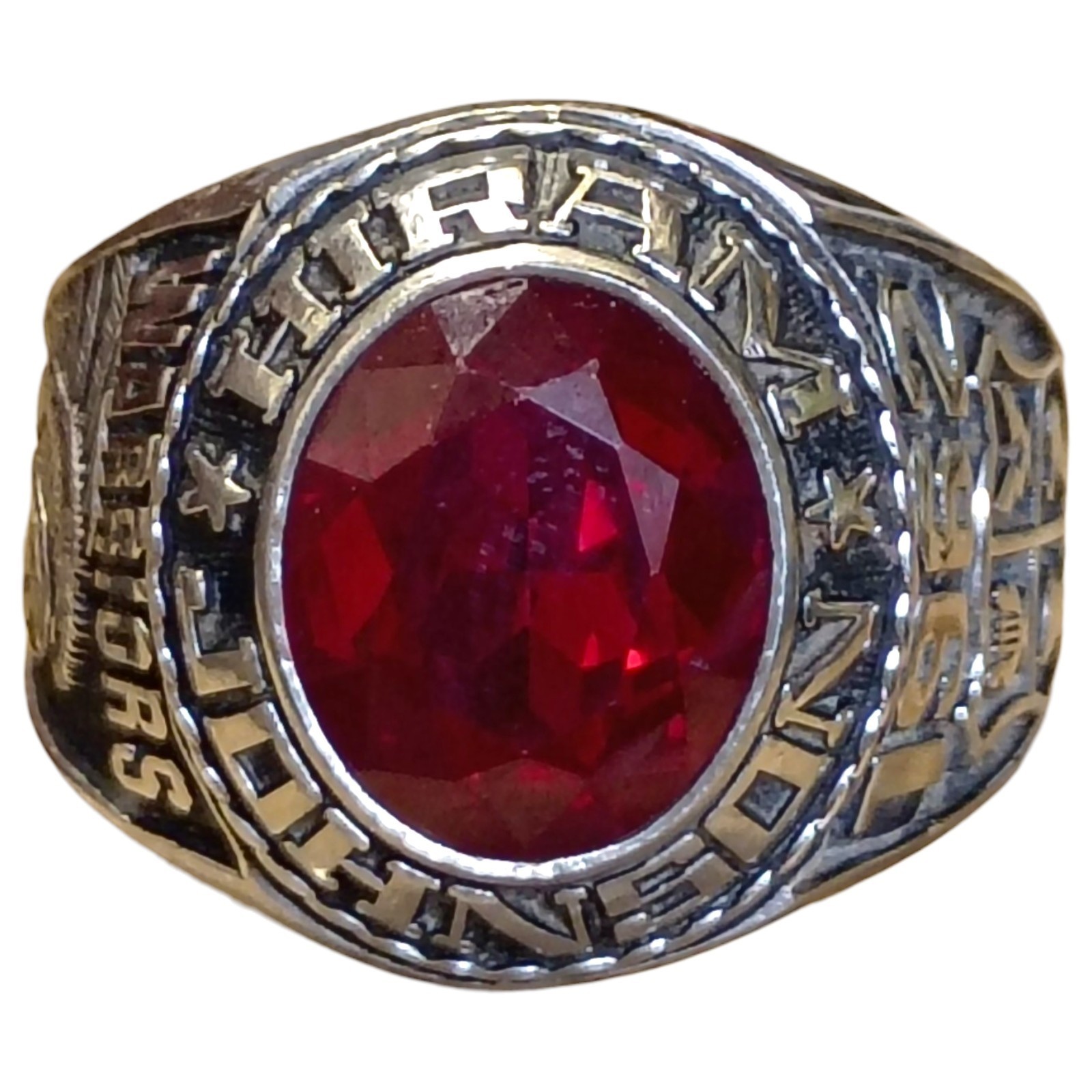 High School class 1962 Hiram Johnson Sacramento Celestrium Ring Size10.15