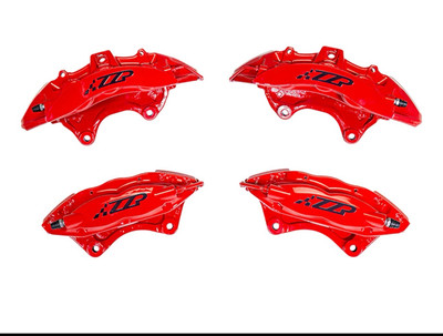 ZZPerformance Red CTS-V ZL1 6 Piston Front Rear Brake Calipers +