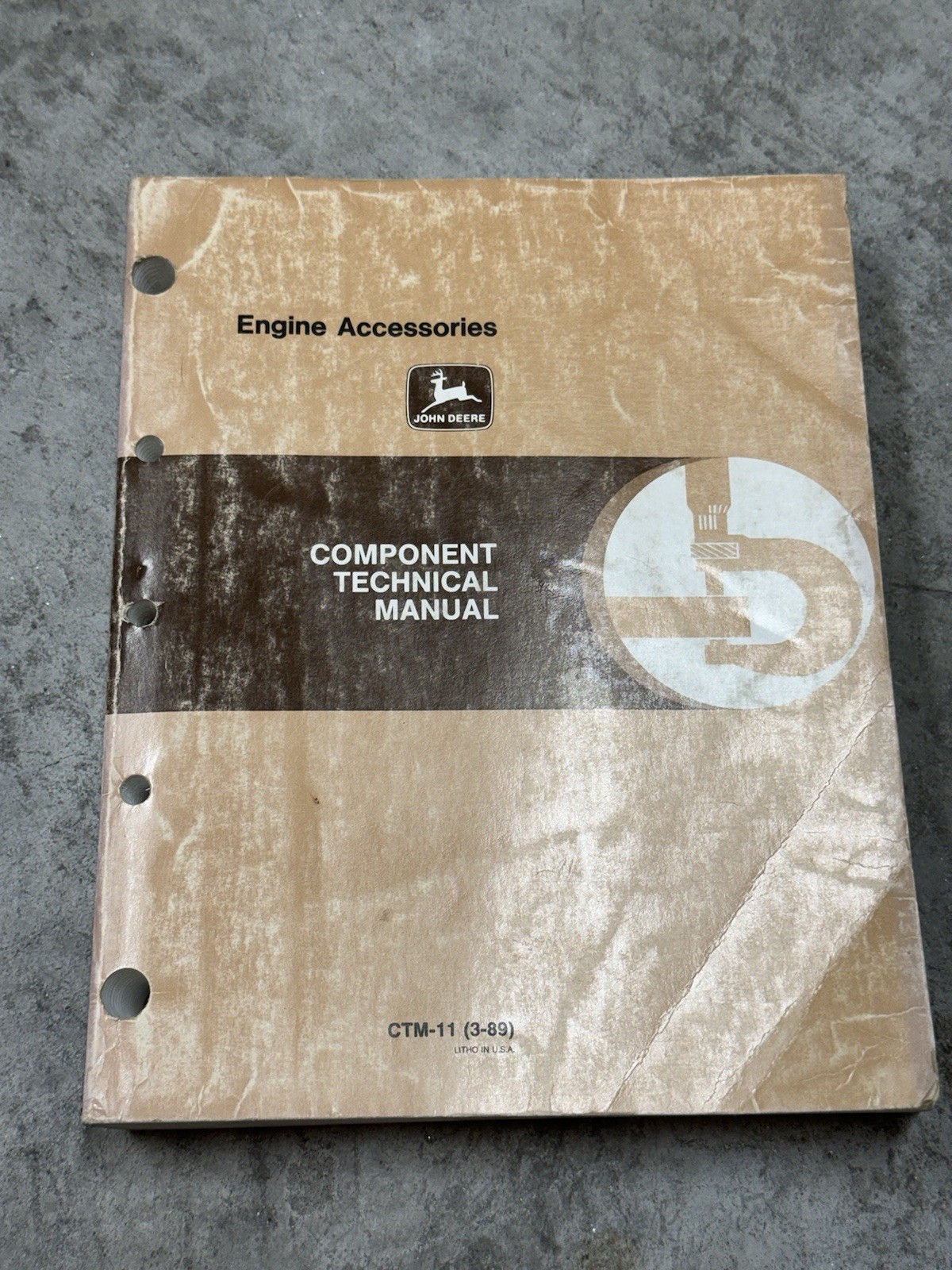 John Deere Engine Accessories Component Technical Manual CMT-11