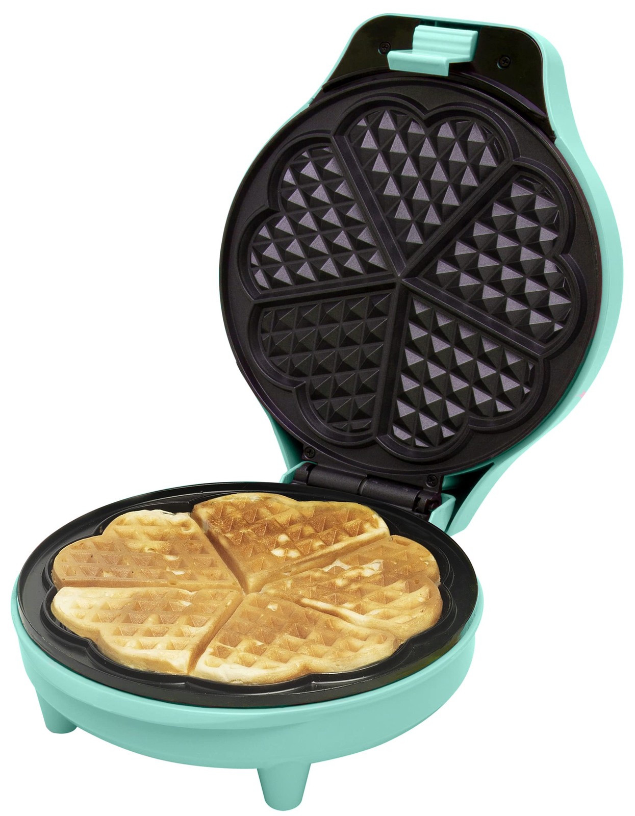Bestron Waffle Maker Heart: Eleganza e Dolcezza in Cucina - 2