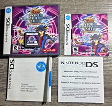 Yu-Gi-Oh 5D's World Championship 2010 Reverse of Arcadia Nintendo DS Manual CIB