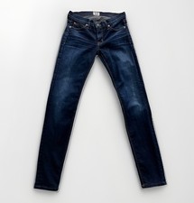 Hudson Krista Super Skinny Jeans Womens 26 Blue Dark Wash Made in USA