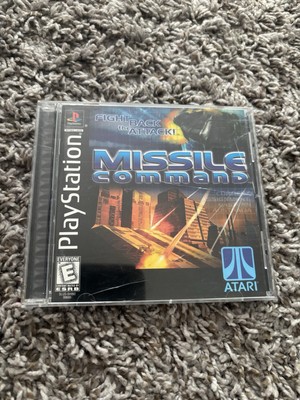 Missile Command - Sony PS1 PlayStation 1 - TESTED CIB CLEAN DISC !    