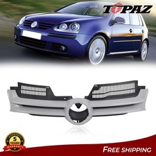 Front Grille For Vw Volkswagen Rabbit 2006 2007 2008 2009 1k0853651agru
