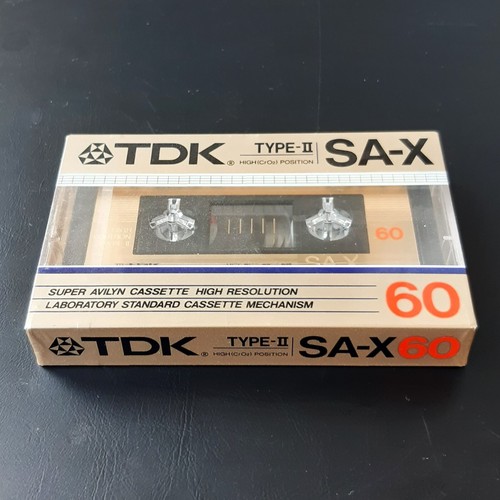 Audio Cassette TDK SA-X 60 - Musicassette Sigillate - no Maxell o Sony APR