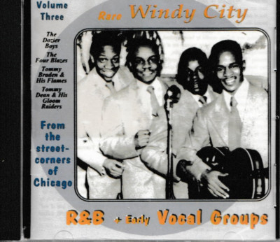RARE WINDY CITY R&B VOCAL GROUPS - VOL 3 CD BRAND NEW