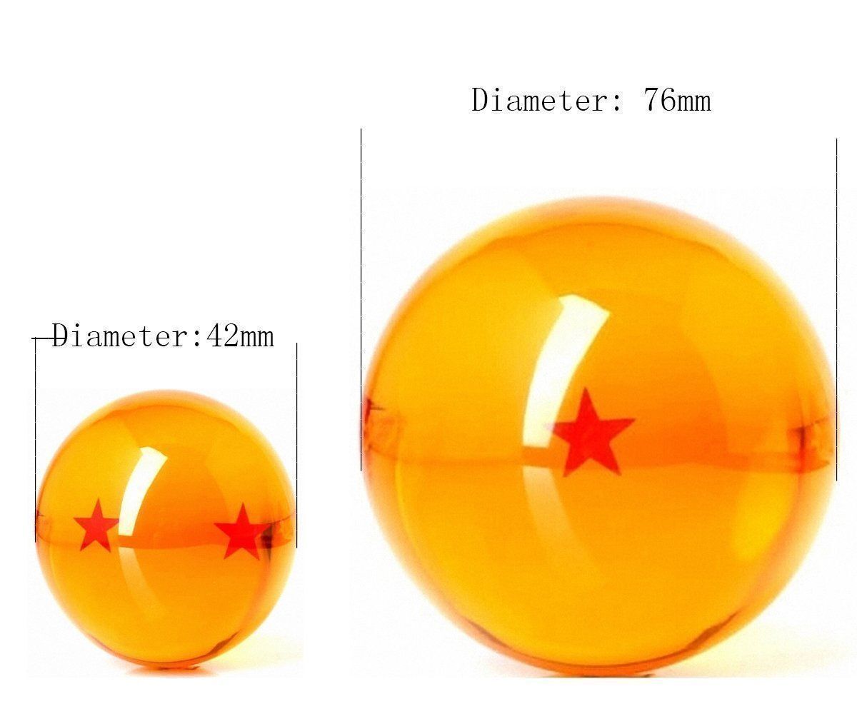  Gonetre 7PCS Dragon Balls Crystal Balls Crystal Glass