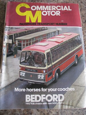 COMMERCIAL MOTOR DEC 1975 PASSENGER TRANSPORT BRISTOL VRT3 DOUBLE DECKER ELECTRI