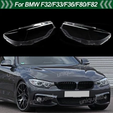 For BMW F32 F33 F36 F80 F82 430i 2013-2017 Headlight Headlamp Lens Cover Replace