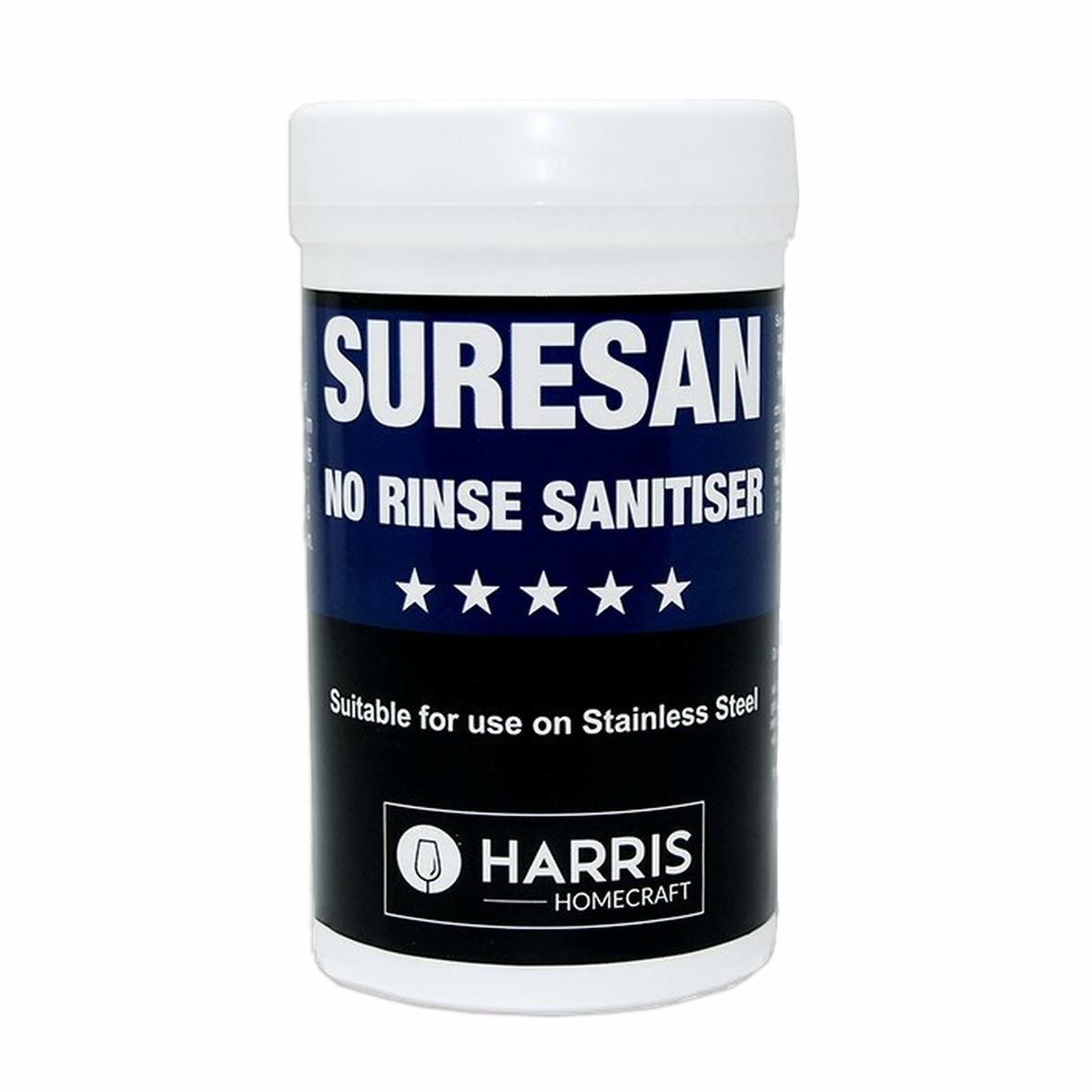 Harris Suresan No Rinse Sanitiser Home Brew Cleaner 250g