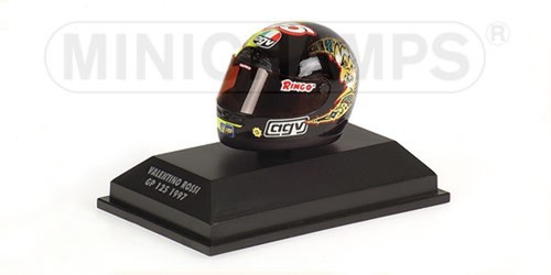 Minichamps 397970046 HELMET AGV VALENTINO ROSSI WORLD CHAMPION 1997 model 1:8 - 第 1/1 張圖片
