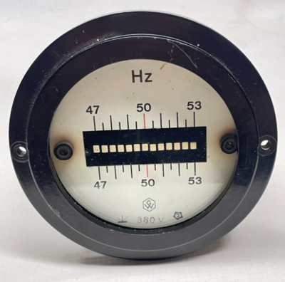 Rare Vintage WW2 German Wehrmacht Vibrating Reed Frequency Meter Gauge |  eBay