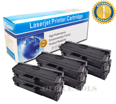 6 Pack MLT-D111S D111 Compatible Black Toner for Samsung Xpress M2020W M2070FW