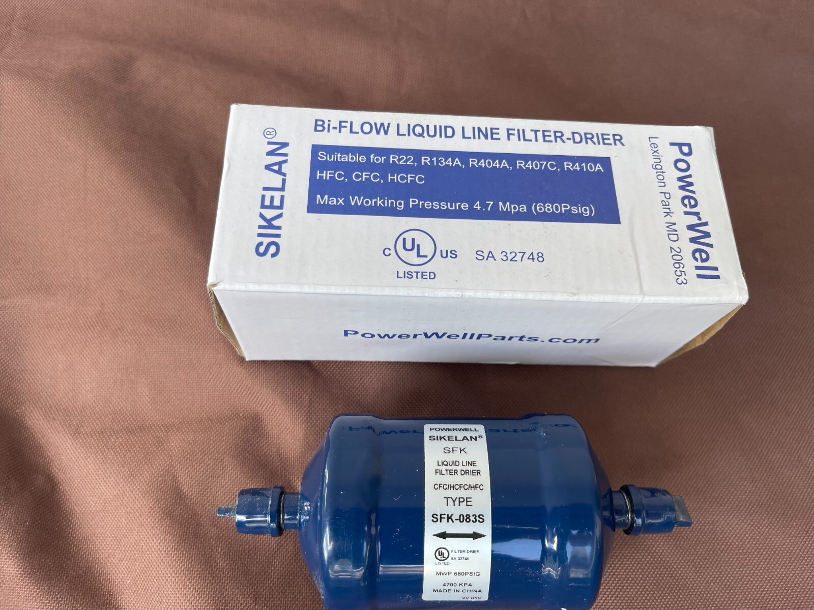 Bi-Flow liquid line filter drier 3/8 Sweat SFK-083s for CFC HCFC HFC | eBay
