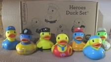 INFANTINO HERO RUBBER DUCKS COLLECTION NEW "DUCK DUCK JEEP " OR "CRUISE DUCKS"