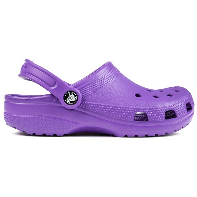 crocs purple
