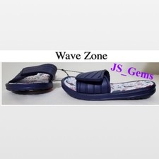 New USA Unicorn Kid Girls Slide On Summer Blue White Size 1 2 Sandal Shoes