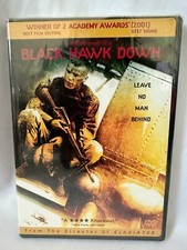 Black Hawk Down DVD 2001 Ridley Scott Josh Hartnett War Movie New Sealed