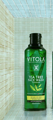 VITOLA Skincare Professional Tea Tree Face Wash Cleansing 225ml