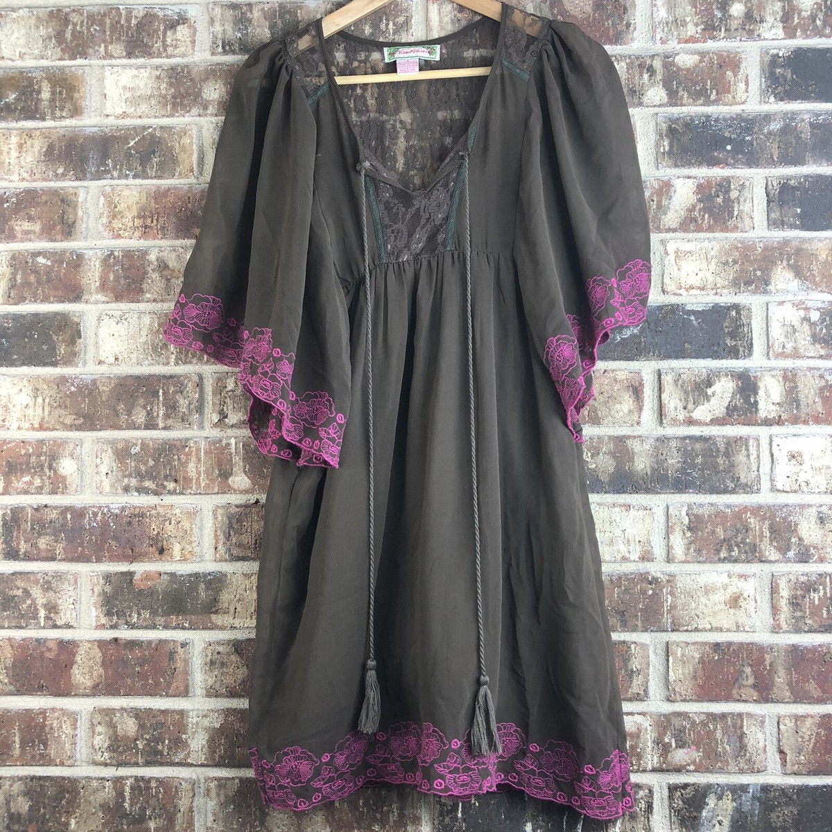 flying tomato embroidered dress BREEZE BLOOM WOVEN MINI DRESS l FLYING TOMATO  Flying Tomato