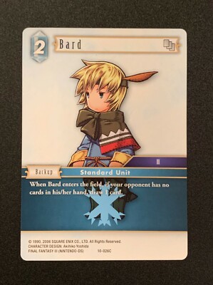 Bard 10-026C - Opus X - Final Fantasy TCG