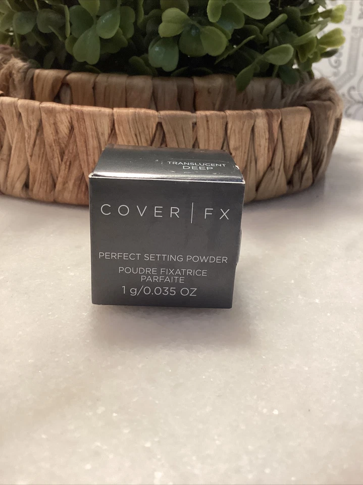 🔥COVER FX Perfect Setting Powder in Light - Travel Size 0.035 oz./1 g - NIB🔥 - Image 2 of 3