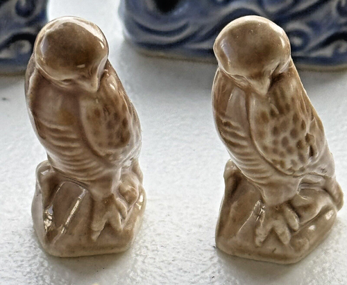 VINTAGE WADE WHIMSIES LOT OF 41 ANIMAL & BIRD FIGURINES DUPLICATES TRIPLES & 4X - Picture 10 of 22