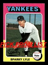 1975 Topps 349-659 EX/EX-MT Pick From List All PICTURED kk11