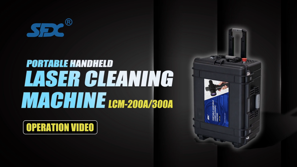 Laser Cleaning Machine 200W Laser Cleaner Rust Remover for Metal and