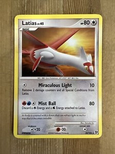 Pokemon 22/10 Latias LV. 45 Great Encounters Rare DMG