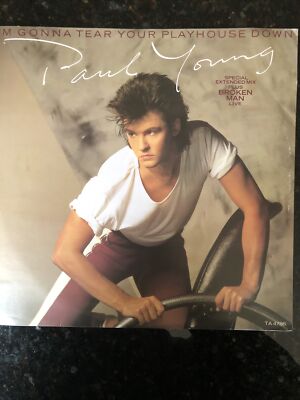 Paul Young: Im Gonna Tear Your Playhouse Down, 12  Vinyl Record, UK Import
