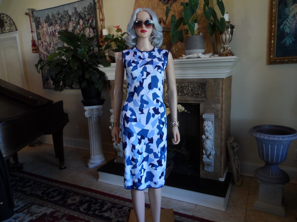 blue givenchy dress Visualize Long Sleeve Mini Dress | Light Blue | Womens