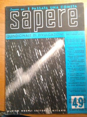 WISSEN 15. JANUAR 1937 Ausgabe 49 Hoepli Wissenschaftliche Publikationszeitschrift