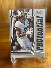 2022 Panini Score David Bell Rookie RC PROtential P-DB Cleveland Browns