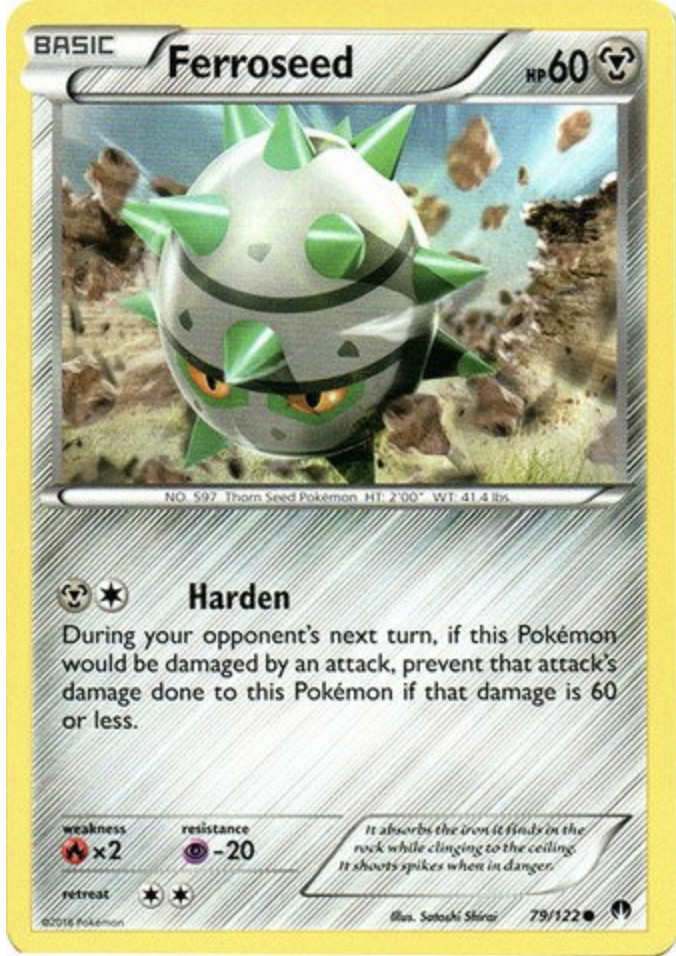 Pokemon, Breakpoint - Ferroseed - 79/122 - NM/M