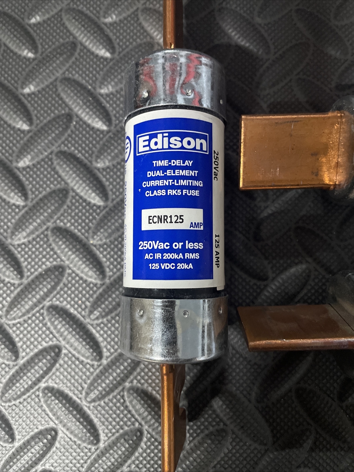 Edison ECNR 125 Amp Fuse Class RK5 250V LOT Of 3 | eBay