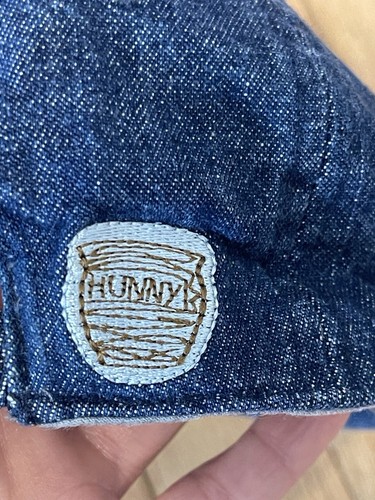 Vintage Disney Store Winnie the Pooh Denim Jean Baseball Hat Cap Infant 0-6 - Picture 5 of 10
