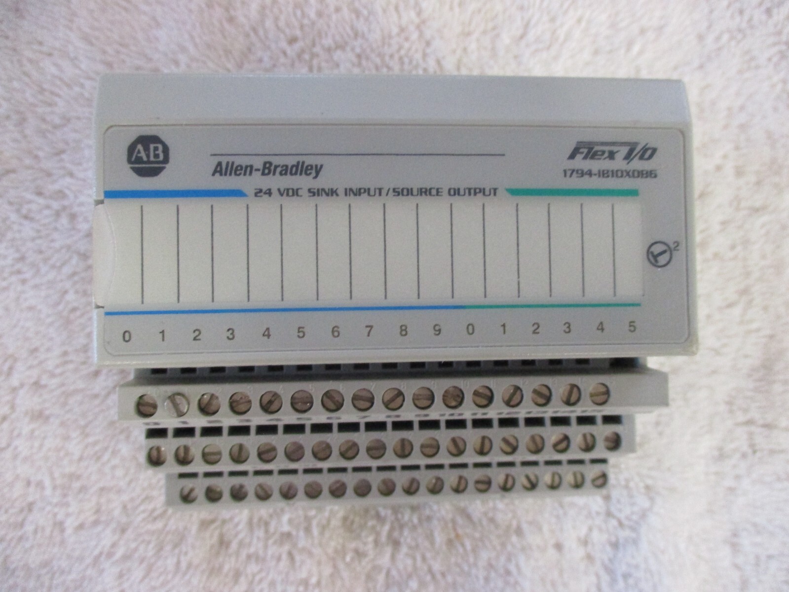 Allen Bradley Flex I/O Module 1794-1B10X0B6 Ser A w/Base 1794-TB3 | eBay