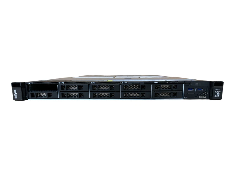 Lenovo ThinkSystem SR635 Type 7Y99 1U EPYC 7282 64GB RAM 10x2.5" (6xSATA 4xNVMe) - Image 2 of 4