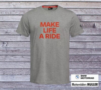 Original BMW Motorrad T-Shirt MAKE LIFE A RIDE Herren