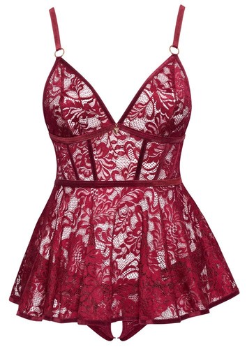 Babydoll und Slip ouvert im Set 2741695 - Picture 4 of 9
