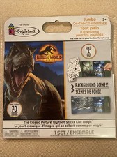 Jurassic World Colorforms Sticker Story Adventure NEW. 70 Corforms