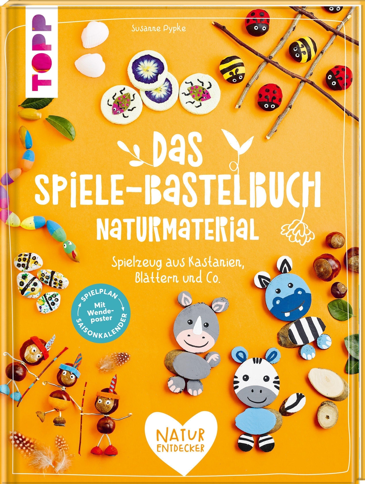 Thumbnail - Das Spiele-bastelbuch Naturmaterial | Spielzeug Aus Kastanien,
