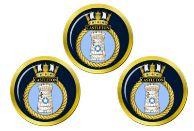 Hms Castleton, Royal Marineblau Golfball Markierer