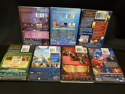 Walt Disney DVD Bundle- Pirates, Little Mermaid, Beauty &t Beast